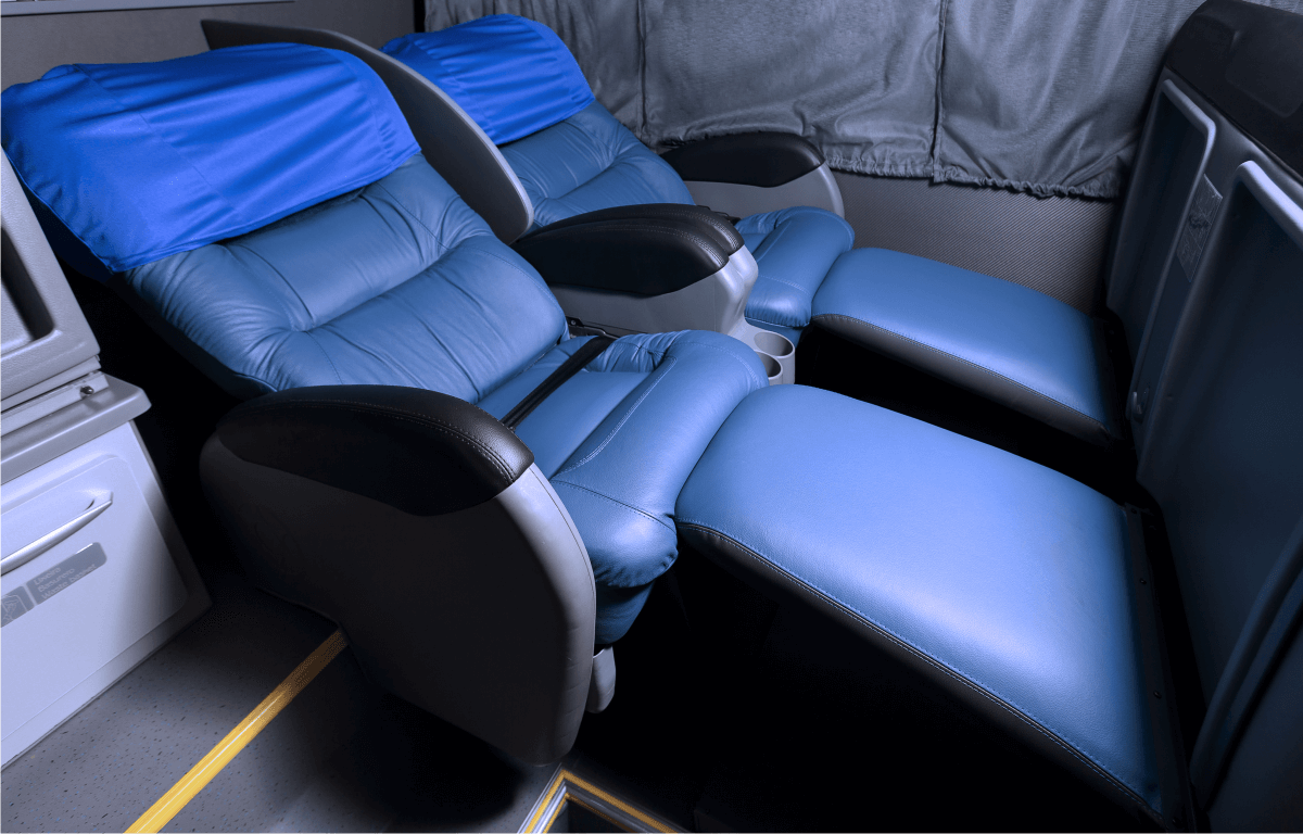 Aguia Branca seats for comfort